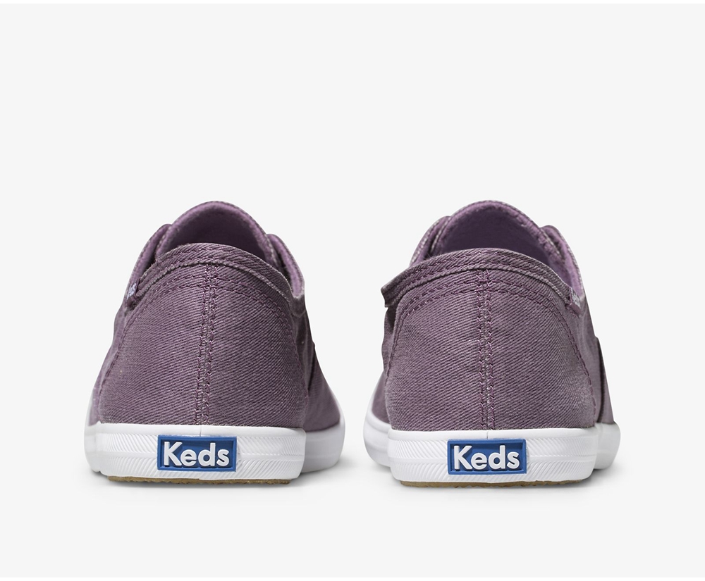 Slip On Γυναικεια - Keds Chillax Washable - Μωβ - QEZSR5249